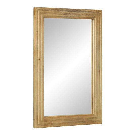 Bathroom Mirror Brown 50x70x3 cm Solid Wood Mango Solid mango wood