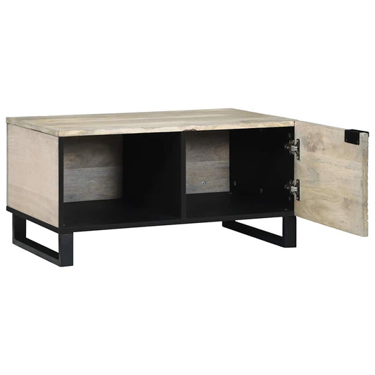vidaXL Coffee Table White 80 x 50 x 40 cm Engineered Wood 2