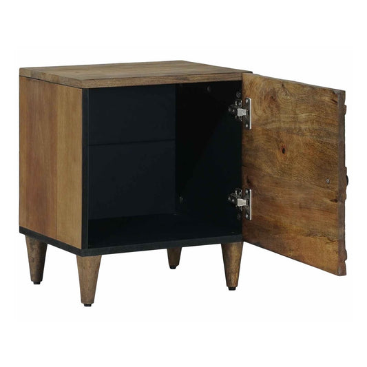 Bedside Cabinet 40 x 33 x 46 cm Solid Mango Wood Brown 1