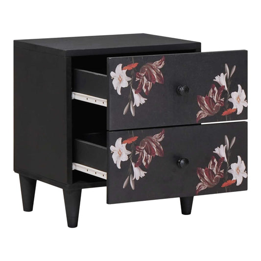 Bedside Table Brown 40 x 33 x 46 cm Solid Mango Wood 1