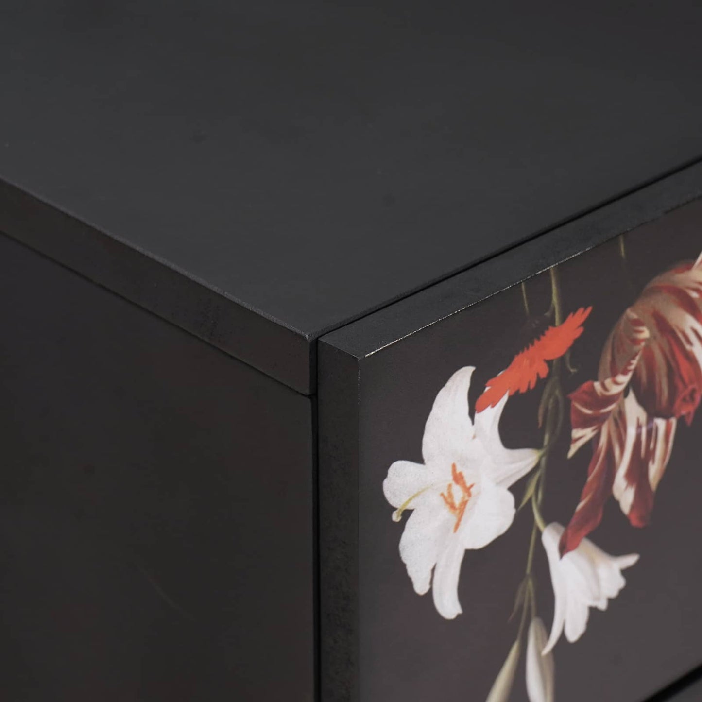 vidaXL Bedside Table Multicolour 50 x 33 x 60 cm Solid Mango Wood 6
