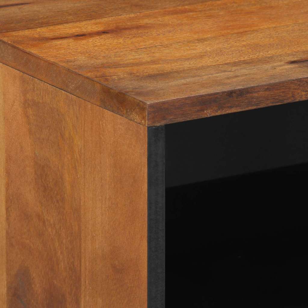 vidaXL Bedside Cabinet Honey Brown 50 x 33 x 62 cm Solid Mango Wood 6