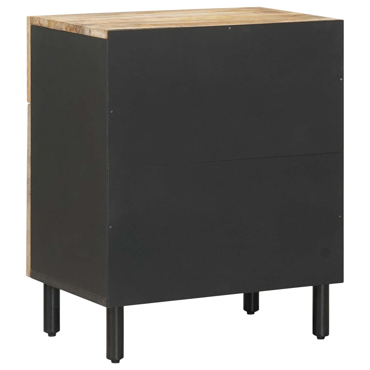 vidaXL Bedside Table Natural 50 x 33 x 60 cm Solid Mango Wood 6