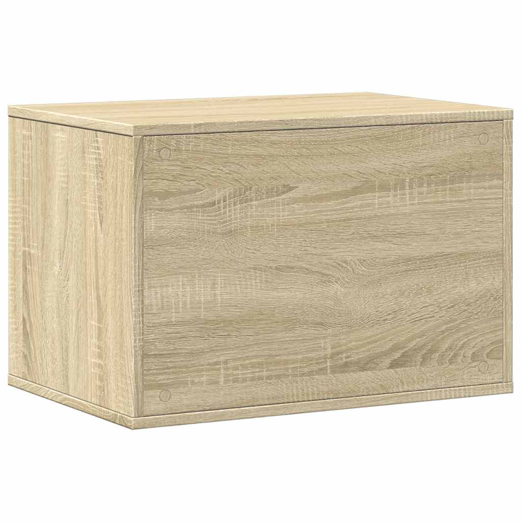 857726 vidaXL Cat Litter Box Enclosure Sonoma Oak 60x40x40 cm Engineered Wood 6