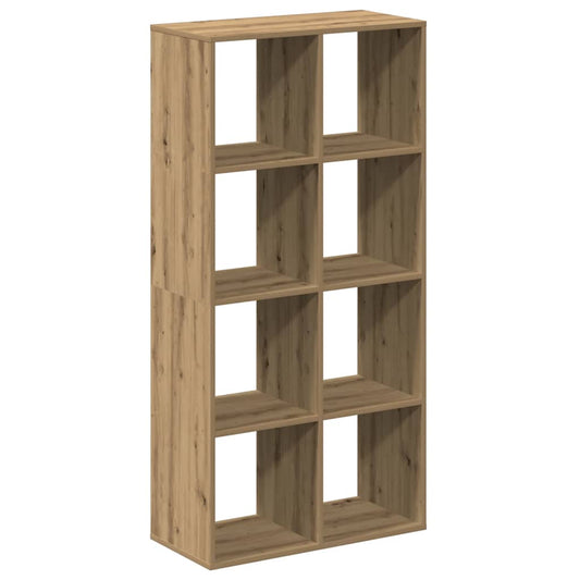 vidaXL Room Divider Bookcase Artisan Oak 69,5x29x137,5 cm Engineered Wood 2