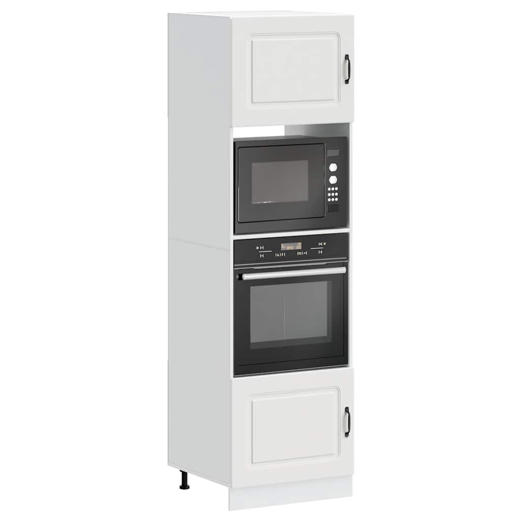 vidaXL Kitchen Base Cabinet "Kalmar" Engineered Wood White