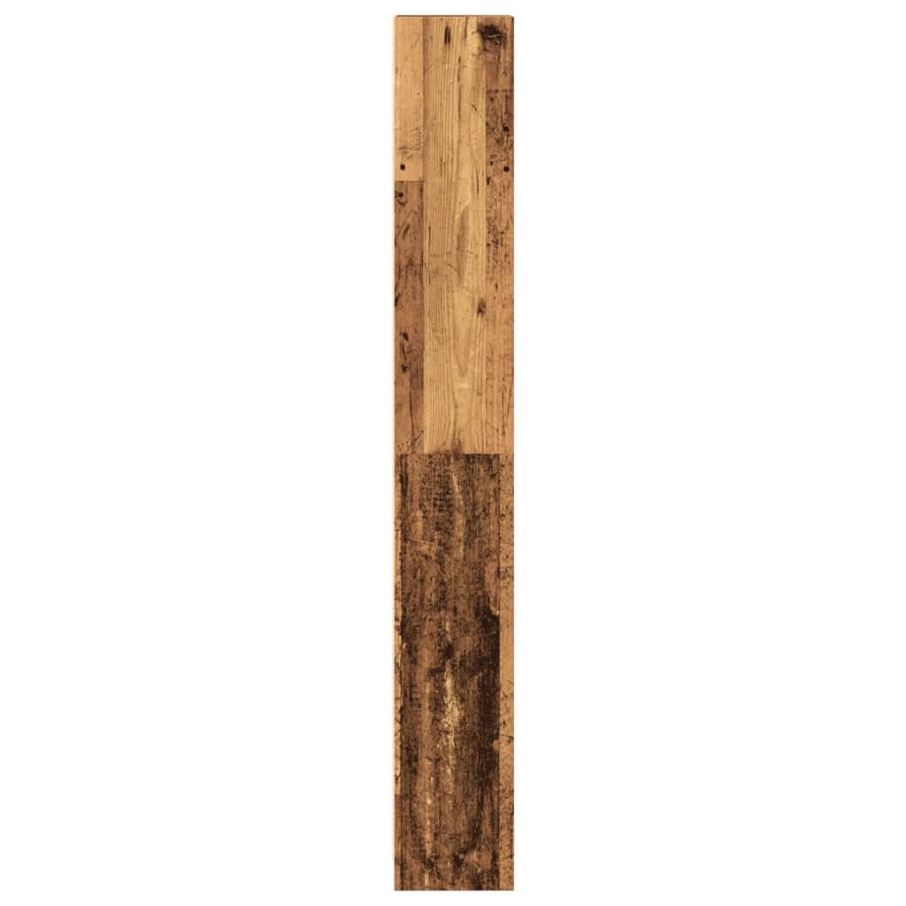 vidaXL Bookcase Old Wood 40x24x176 cm Engineered Wood 6