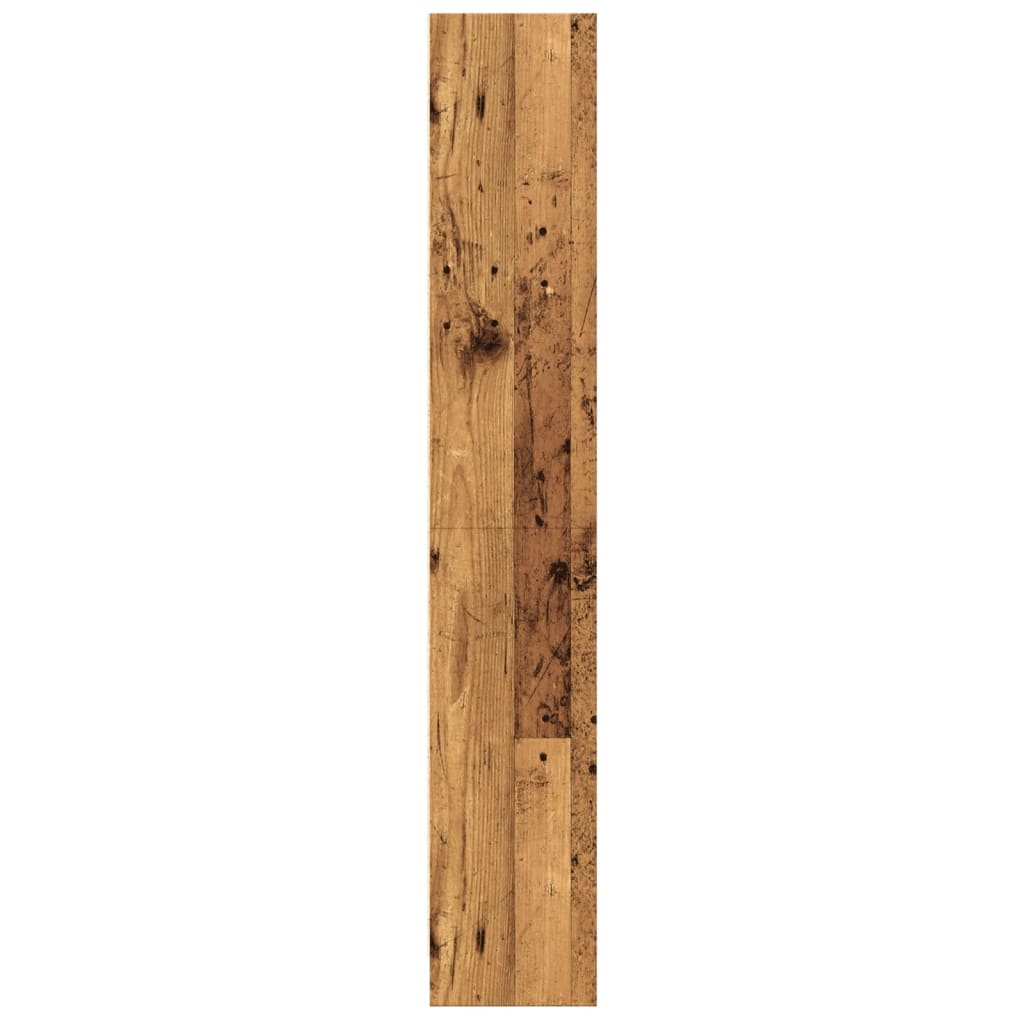 vidaXL Bookcase Old Wood 60x24x143 cm Engineered Wood 6