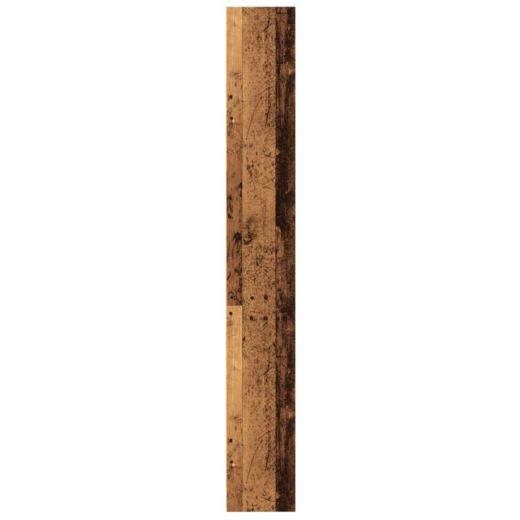 vidaXL Bookcase Old Wood 60x24x176 cm Engineered Wood 6