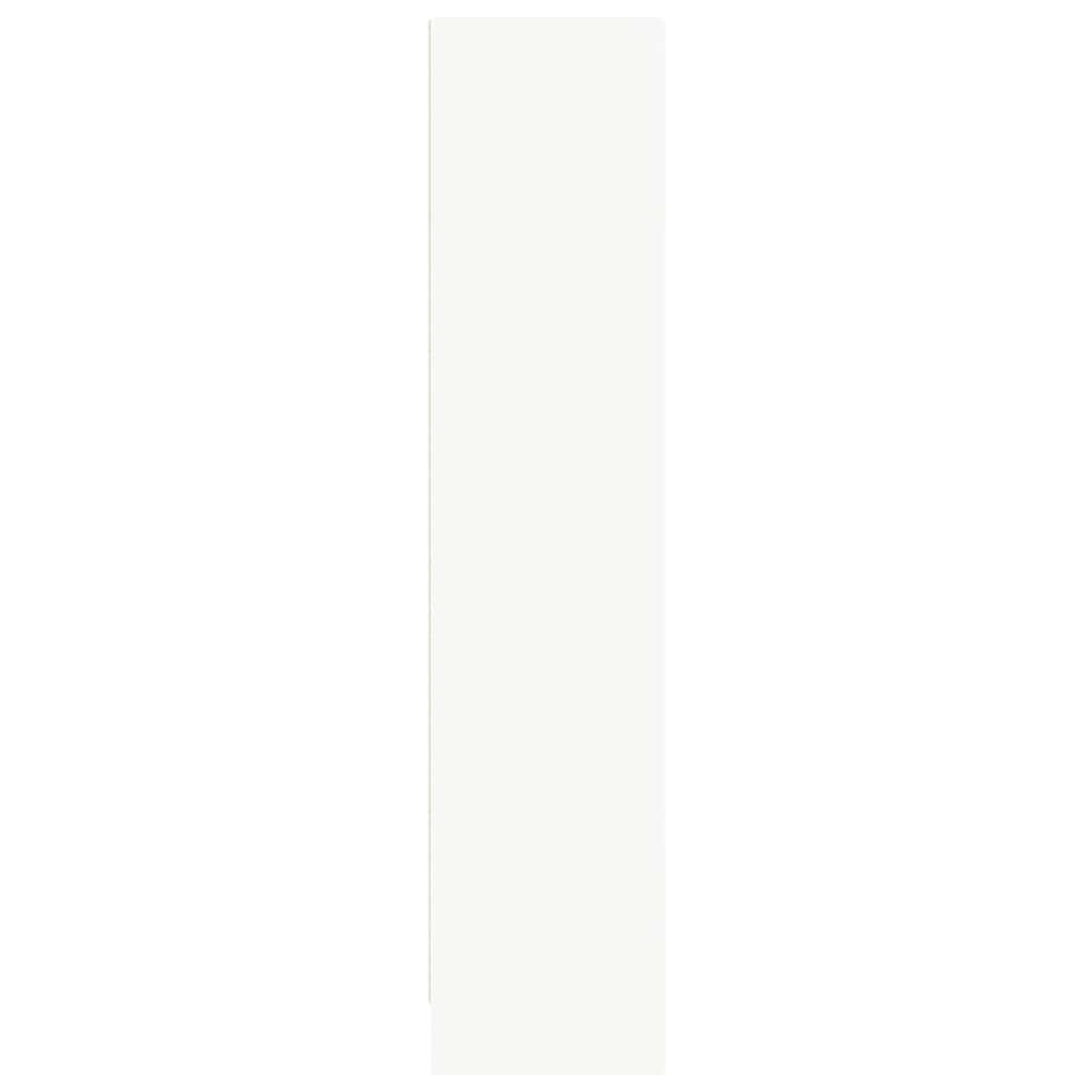 vidaXL Bookcase White 80x24x109 cm Engineered Wood 6