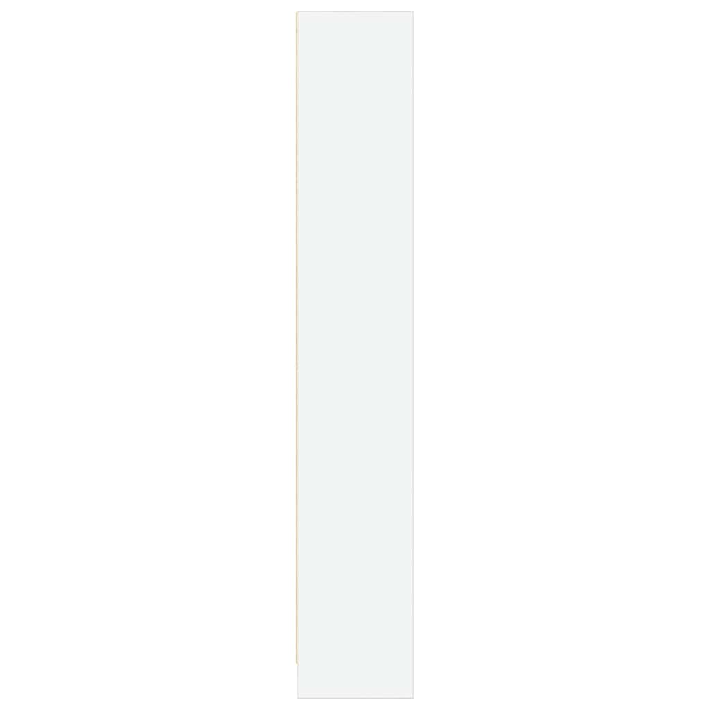 vidaXL Bookcase White 80x24x143 cm Engineered Wood 6