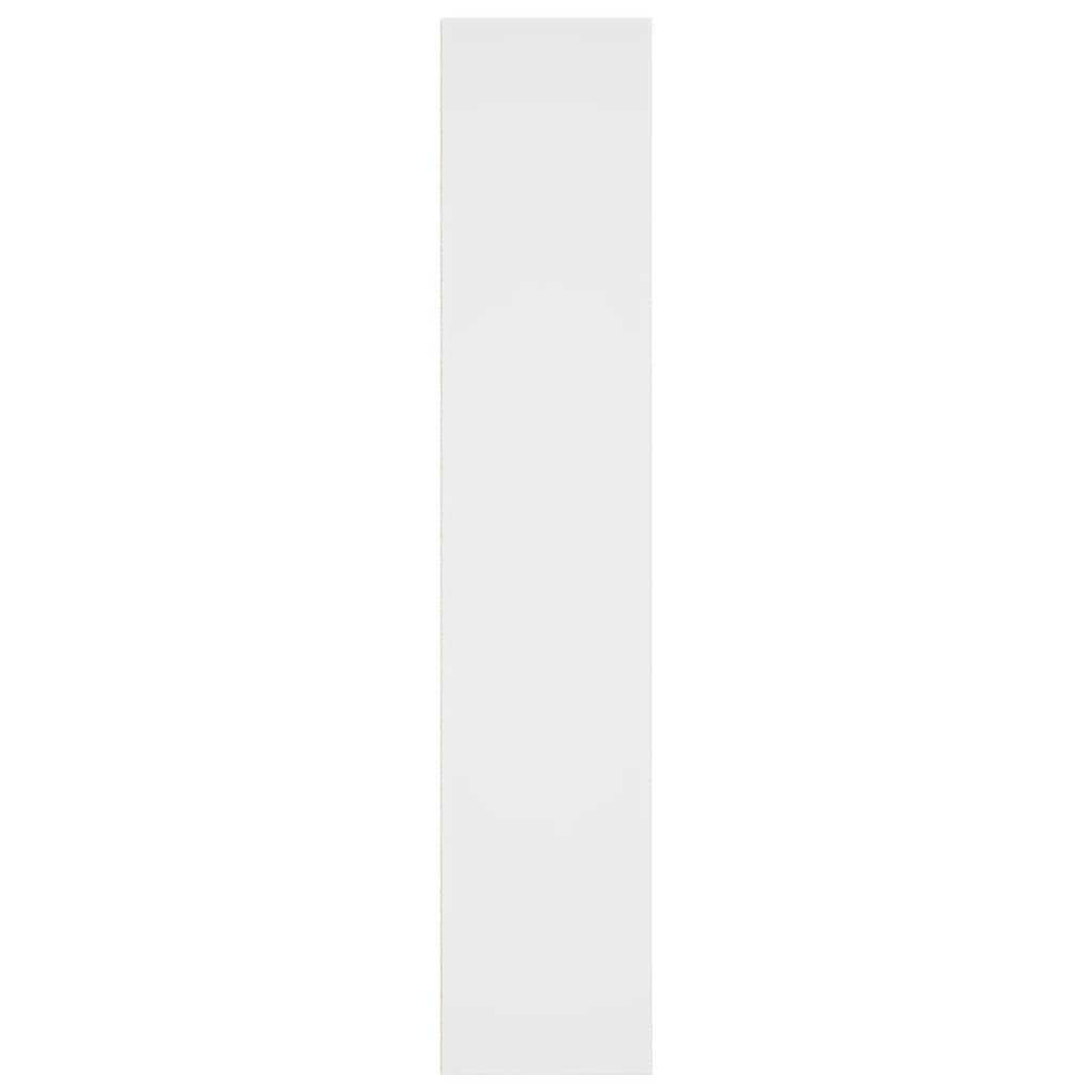 vidaXL Bookcase White 40x30x152 cm Engineered Wood 6
