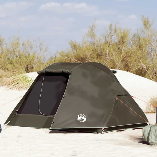 Fishing Tent 3-Person Waterproof in Brown