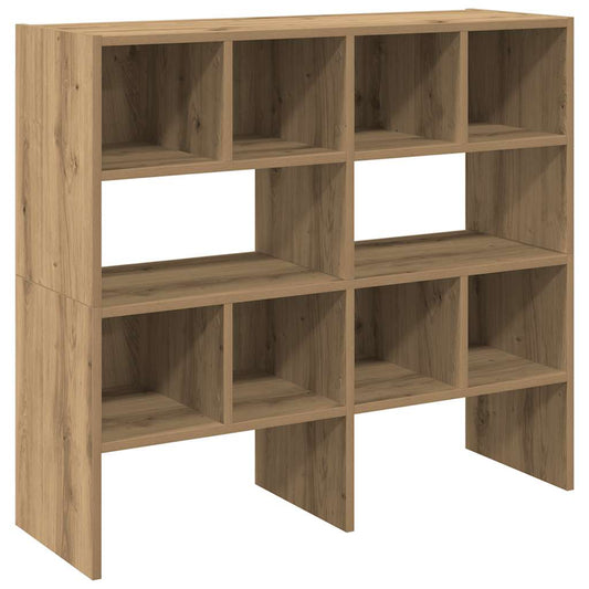 Shoe Rack Stackable 89,5x30x40 cm Artisan oak