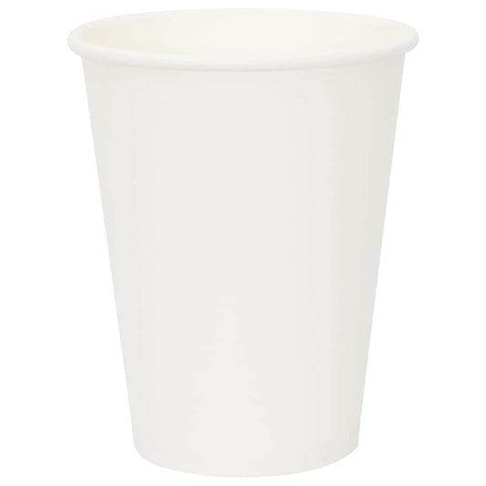 vidaXL Paper Coffee Cups 1000 pcs 12oz 300ml White 2