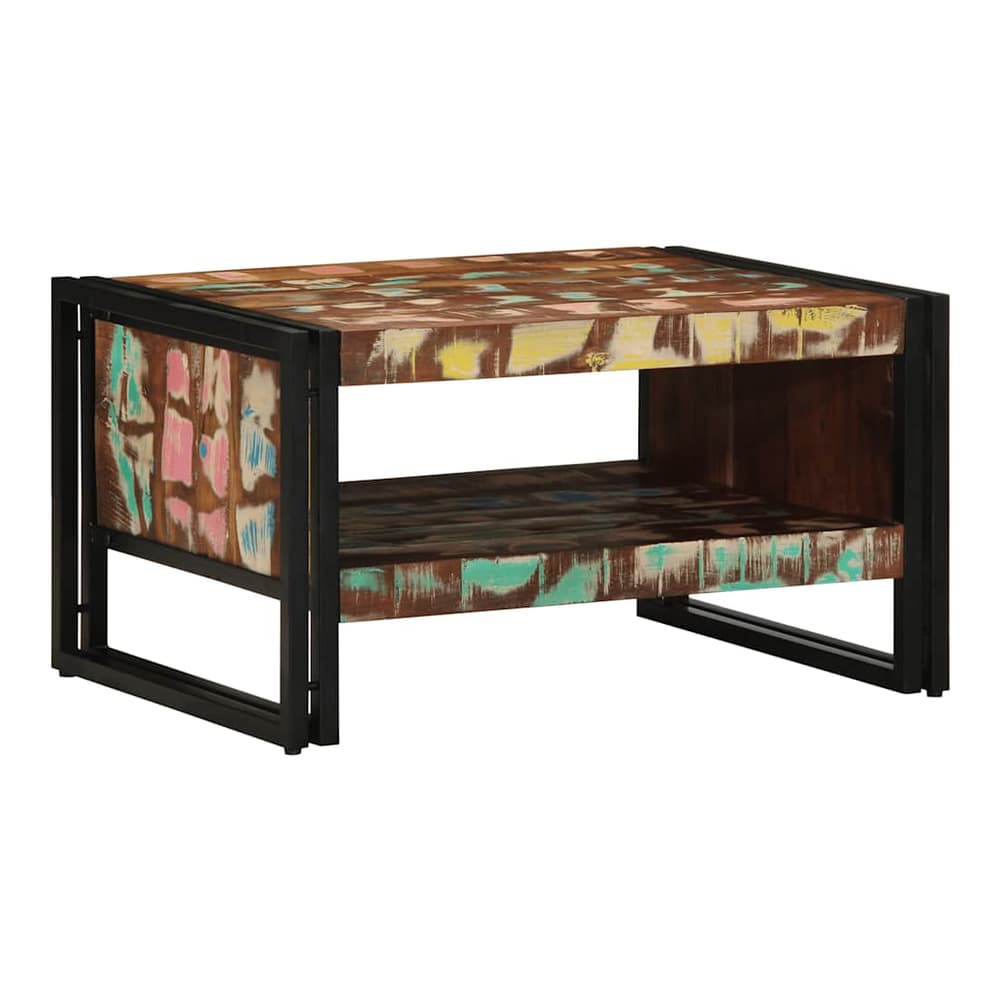 Coffee Table 70x50x38 cm Solid Wood Acacia 70 cm Reclaimed wood