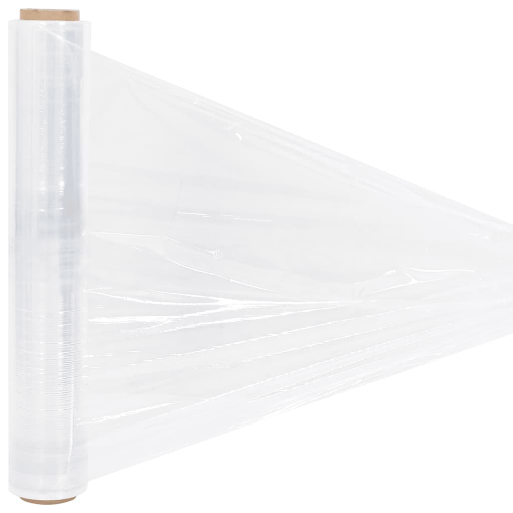 vidaXL Stretch Film 6 pcs Transparent 30 μm 50 cm x 300 m 6