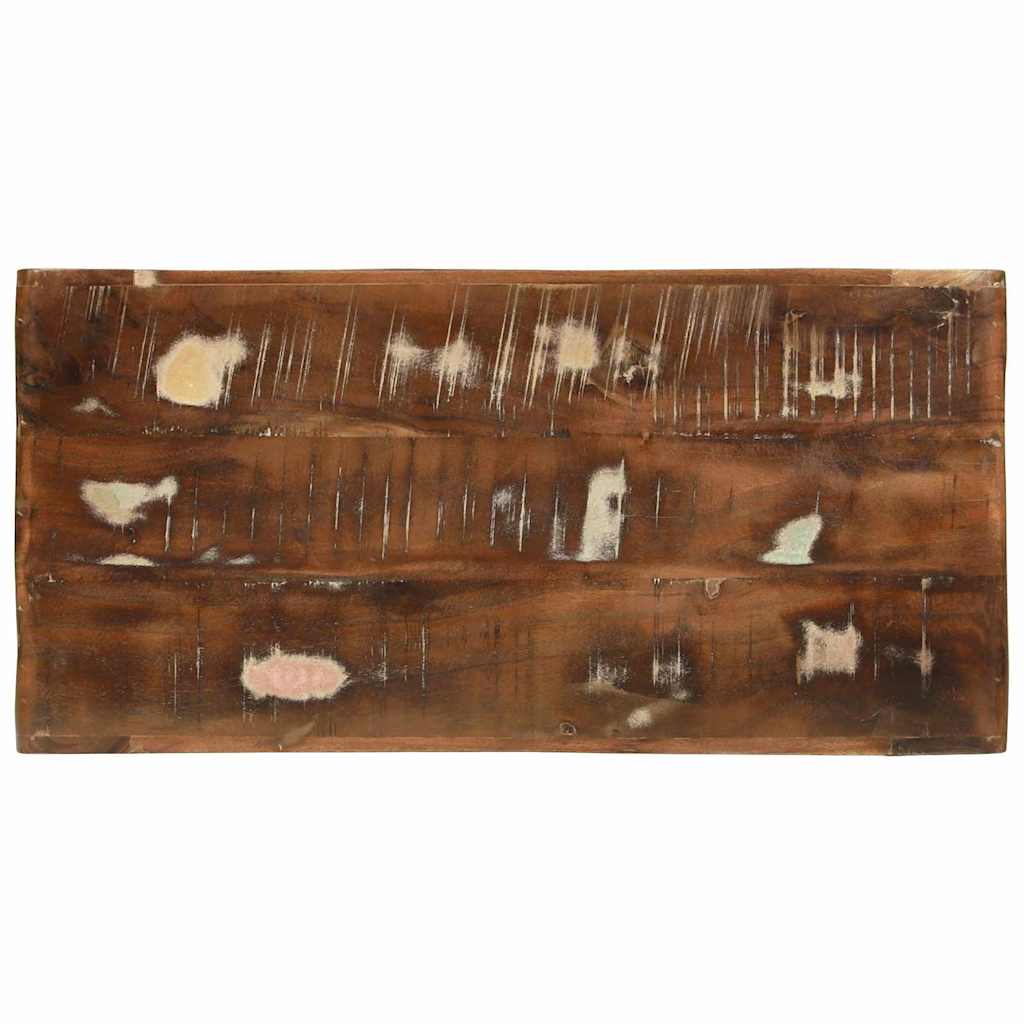 vidaXL TV Cabinet Multicolour 60 x 30 x 25 cm Solid Reclaim wood 6