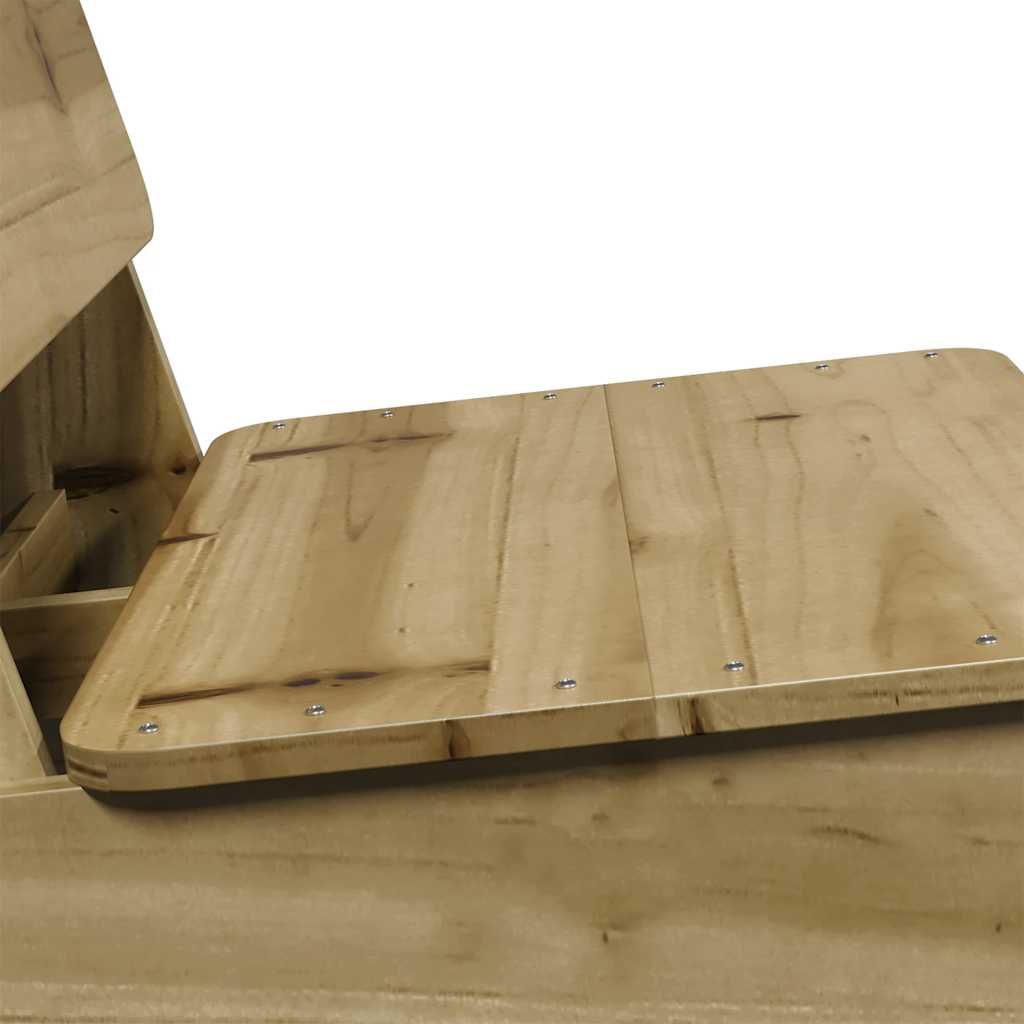 vidaXL Garden Chair 60x64x70.5 cm Impregnated Wood Pine 6