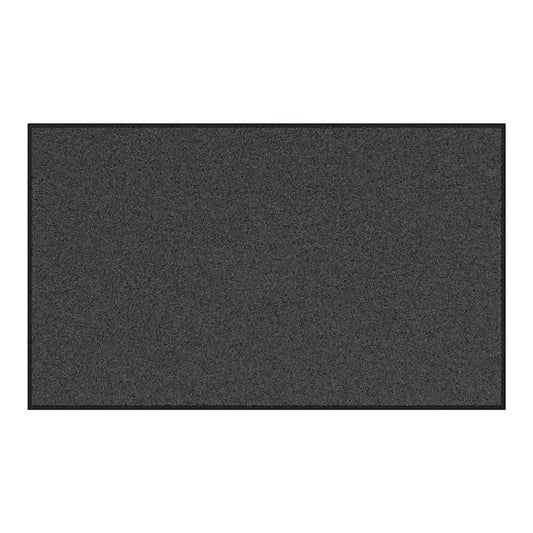 Doormat and Black 90 x 150 cm 100% Polyamide Width 90 cm Anthracite