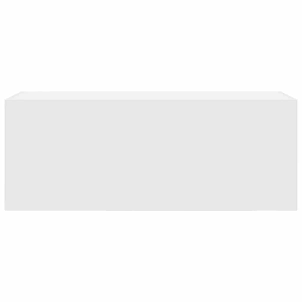 vidaXL Bathroom Wall Cabinet White 80x25x30 cm Engineered Wood 6