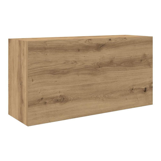 Bathroom Wall Cabinet 80x25x40 cm Engineered Wood Height 40 cm Width 80 cm Artisan oak