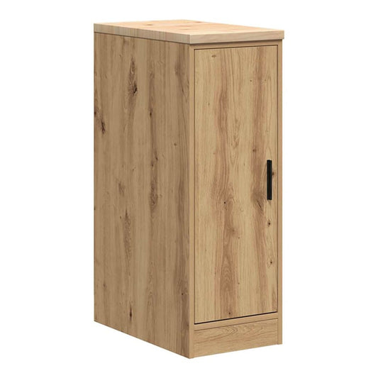 Garage Storage Cabinet Solid Wood Pine 30 x 51 x 85 cm 1 wood door Artisan oak