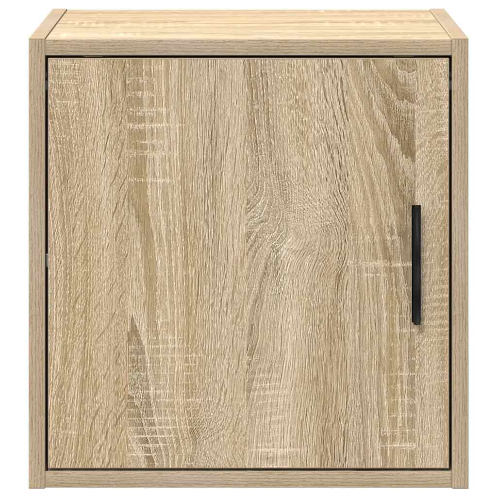 vidaXL Garage Wall Cabinets 2 pcs Sonoma Oak Engineered Wood 6