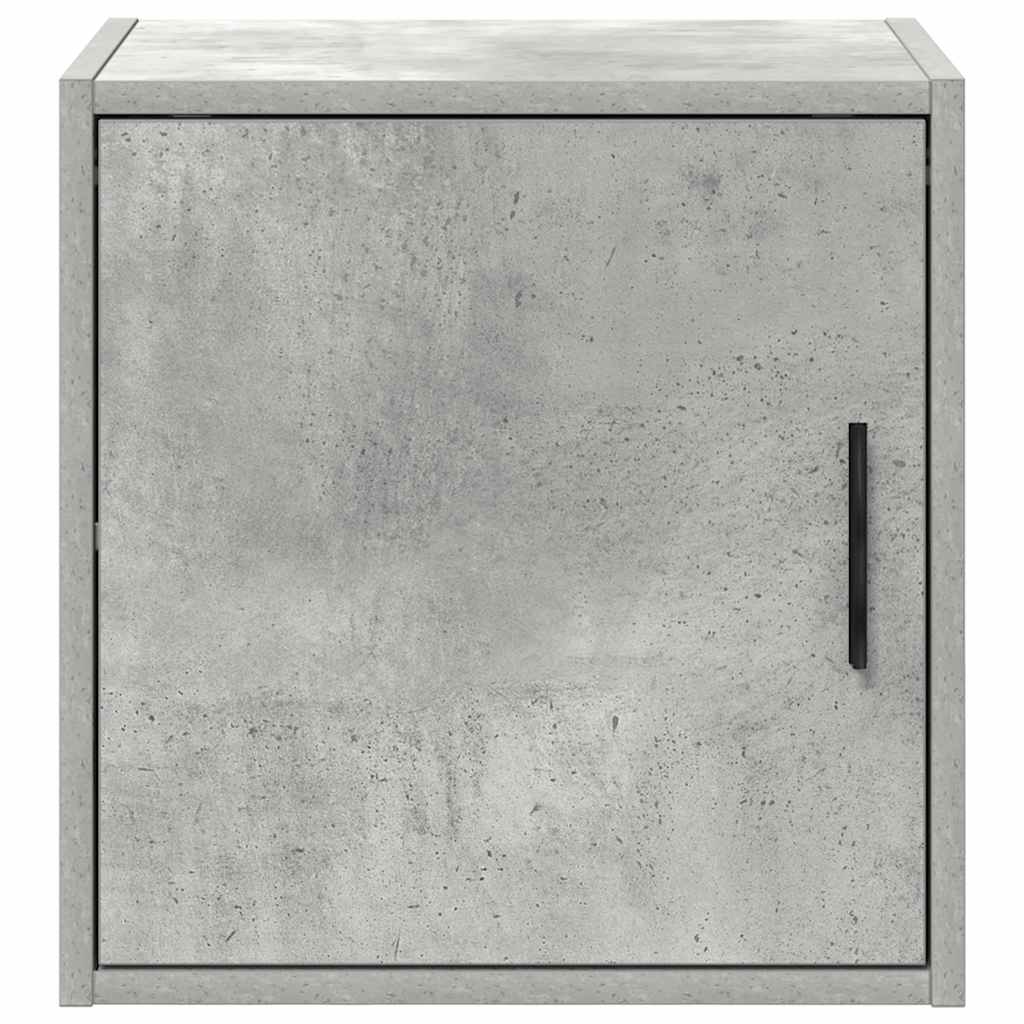 vidaXL Garage Wall Cabinets 2 pcs Concrete Grey Engineered Wood 6