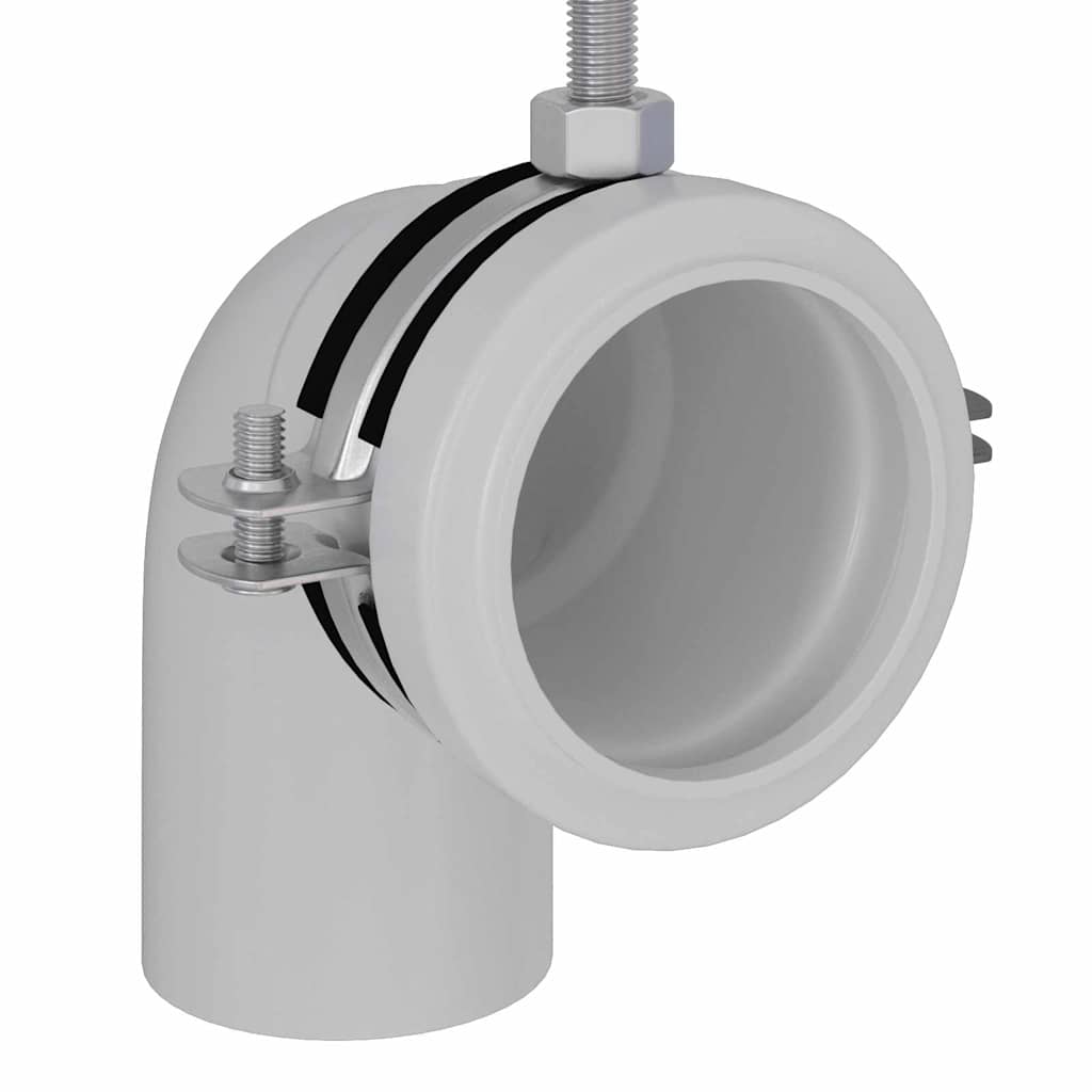 vidaXL Wall Support for Basin System Manual Blue 50 x 3 x 112 cm 6