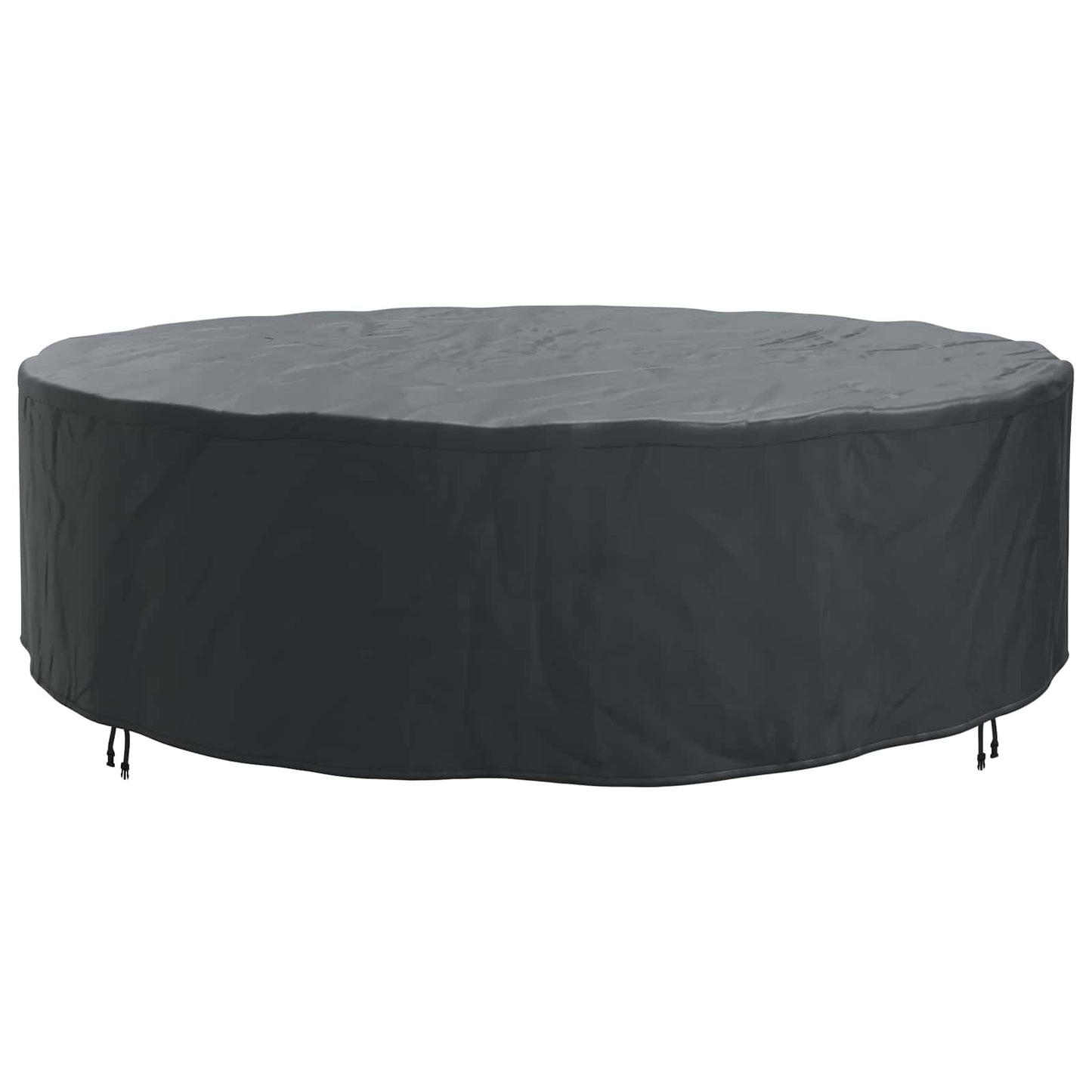 vidaXL Furniture Cover 320 x 320 x 85 cm 600D Oxford Fbric Round Black 6