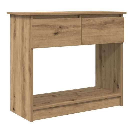 Console Table with Drawers 85,5x38,5x74,5 cm Artisan oak