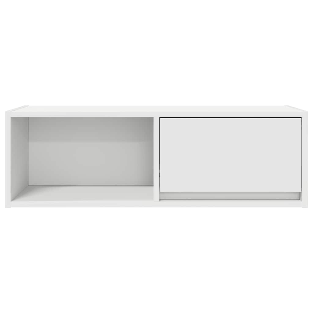 vidaXL TV Cabinet White 80x31x25.5 cm Engineered Wood 6