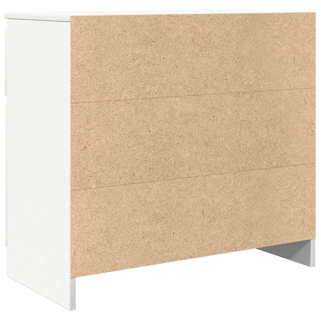 vidaXL Sideboard with Drawer White 71x35x65 cm Engineered Wood 6