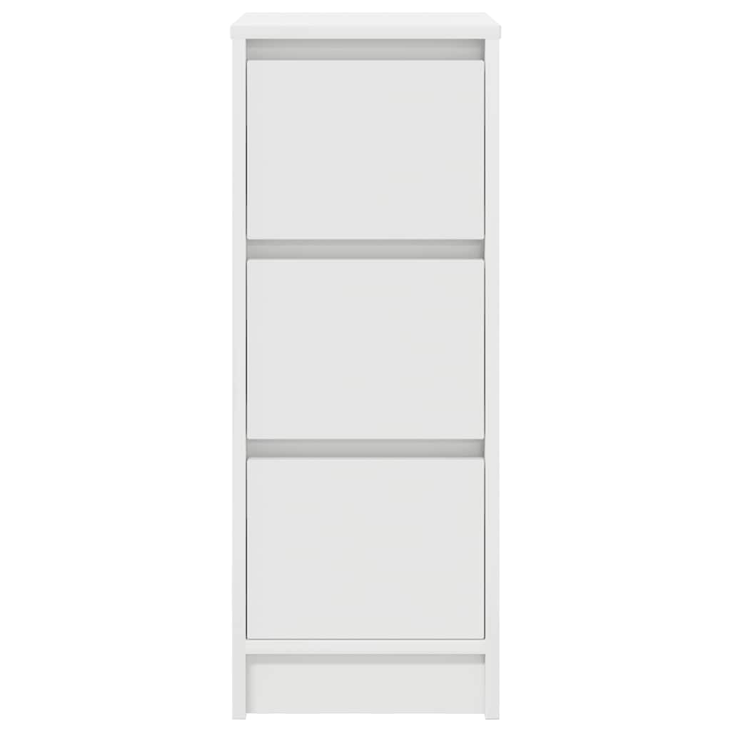 vidaXL Sideboard White 29.5x34x76 cm Engineered Wood 6