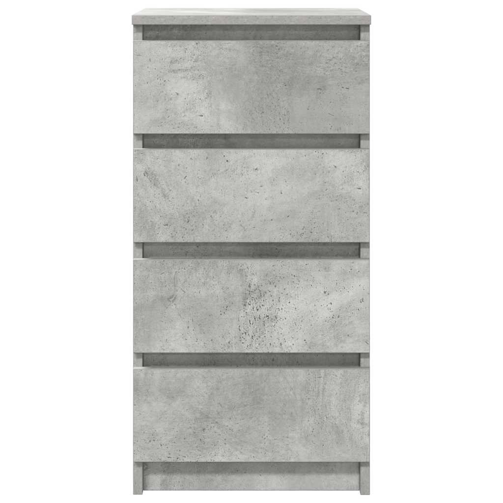 vidaXL Sideboard Concrete Grey 37.5x35x76 cm Engineered Wood 6