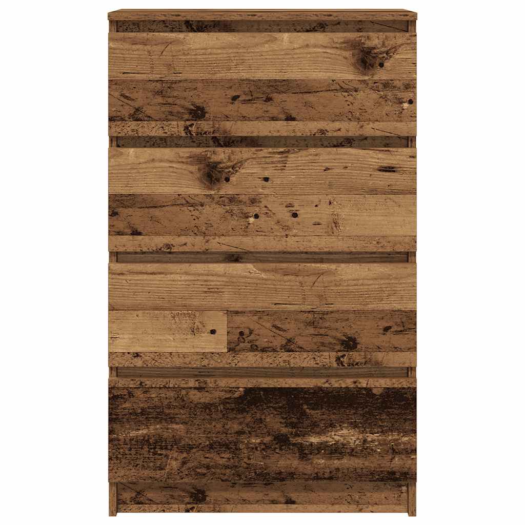 vidaXL Sideboard Old Wood 60x35x98.5 cm Engineered Wood 6