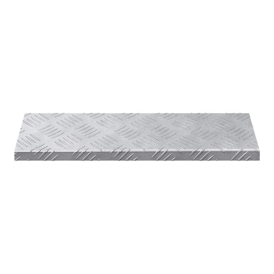 Stair Tread 60 x 18 x 2.5 cm Silver Aluminium 5 Rectangular