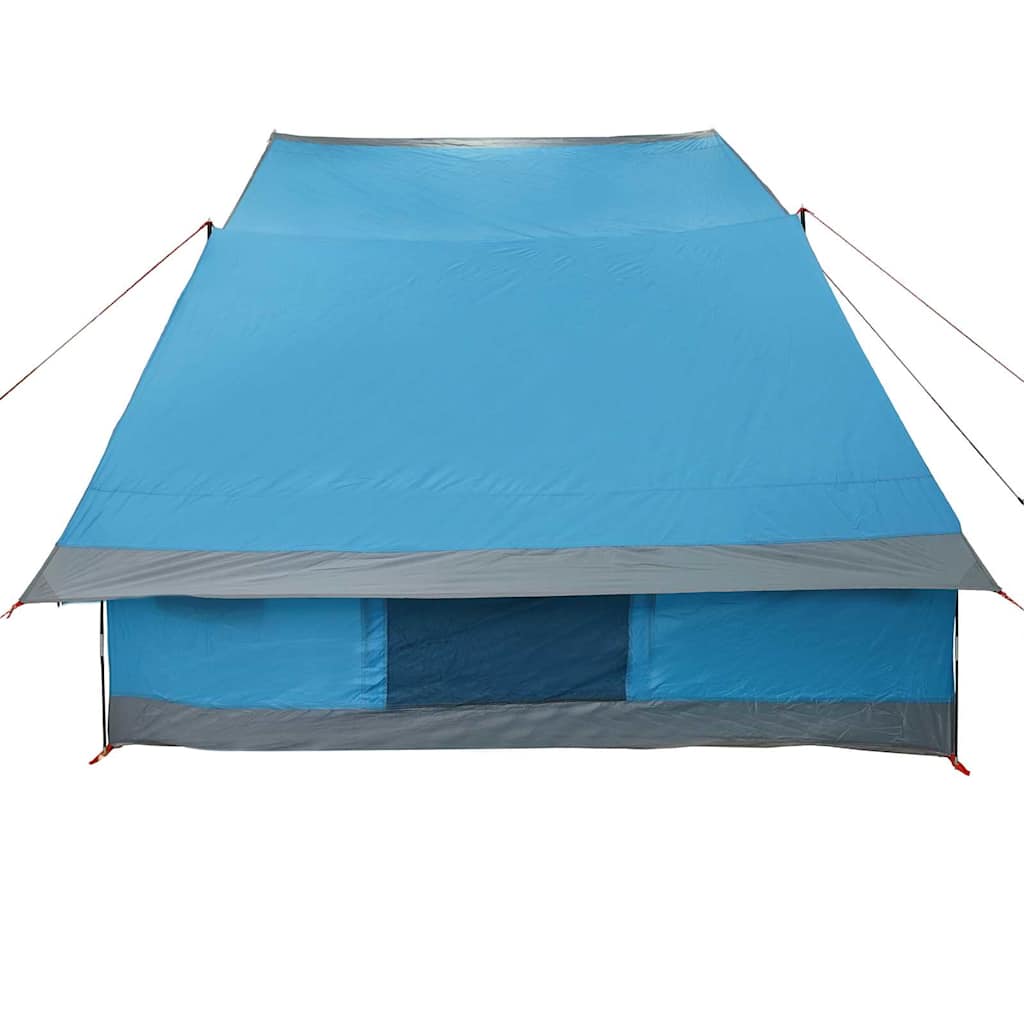 vidaXL Camping Tent 2-Person Waterproof Blue Taffeta 6