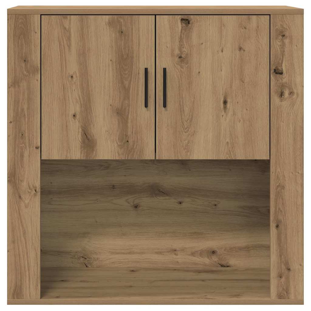 vidaXL Wall Cabinet Artisan Oak 80 x 33 x 80 cm Engineered Wood 6