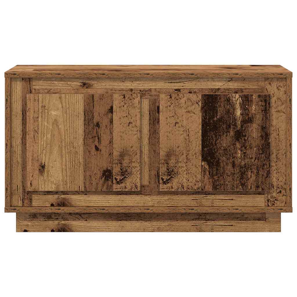 vidaXL TV Cabinet 80 x 35 x 45 cm Old wood Engineered wood 6