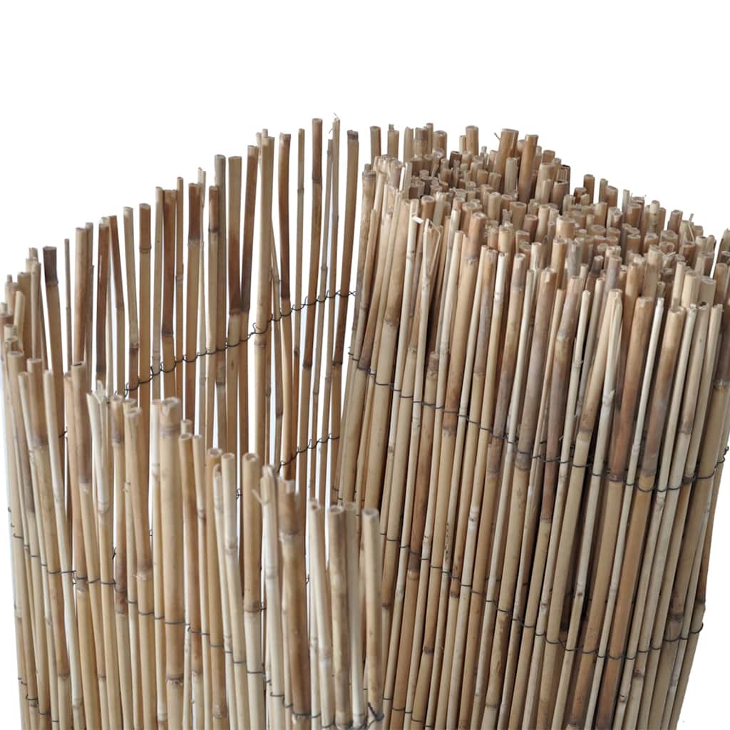 vidaXL Garden Fence Natural 6