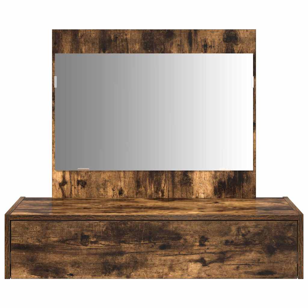 vidaXL Dressing Table Brown 83 x 40 x 70 cm Engineered Wood 6