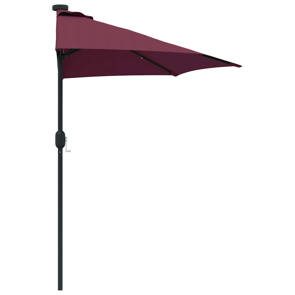 vidaXL Garden Parasol 294 x 150 x 224 cm Polyester and Steel 6