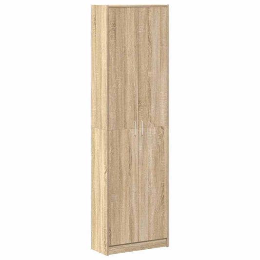 vidaXL Wardrobe Sonoma Oak 55 x 25 x 189 cm Engineered Wood 2