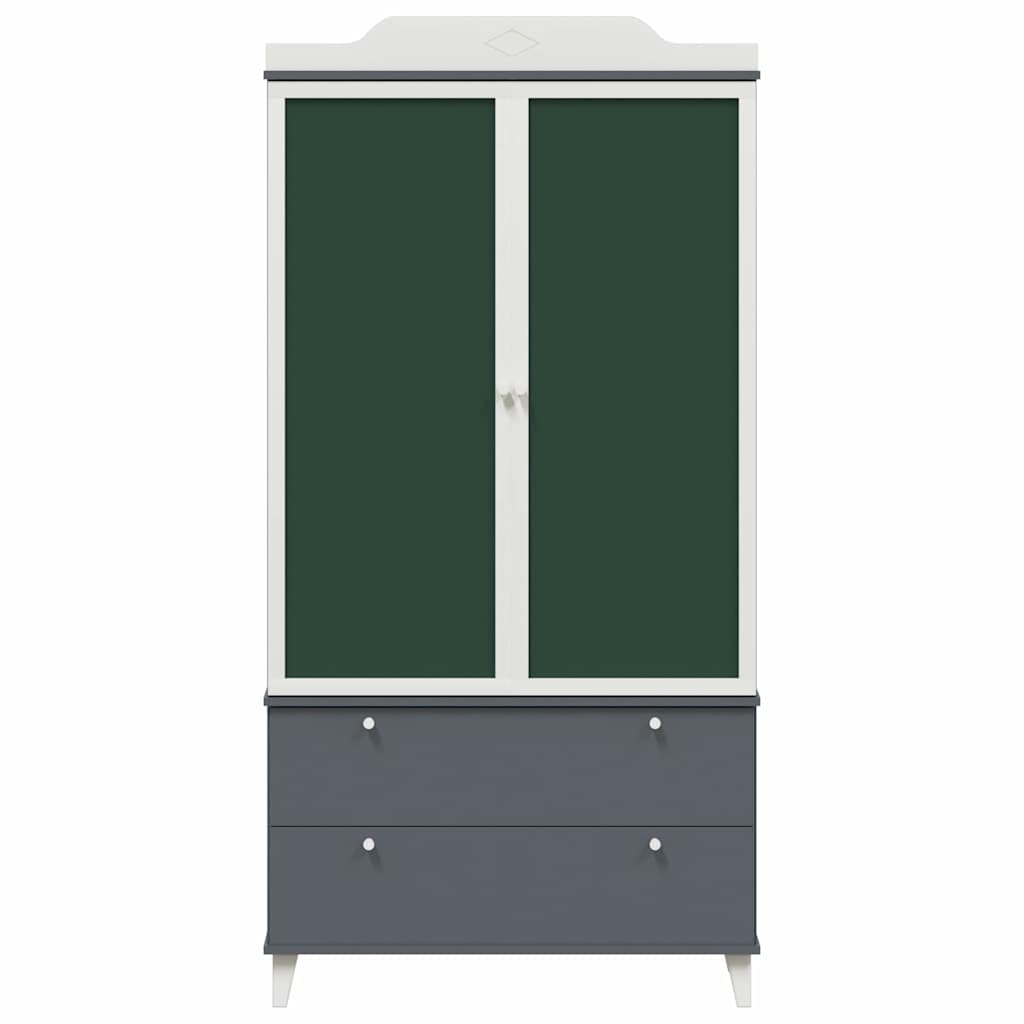 vidaXL Kids Creative Storage ROROS Grey and White 90 x 45 x 180 cm 6