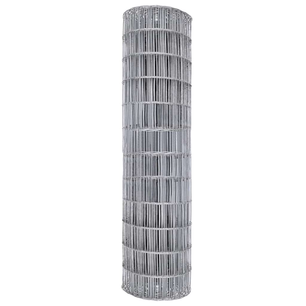 vidaXL Euro Fence 1.4 x 10 m PVC-coated iron 6