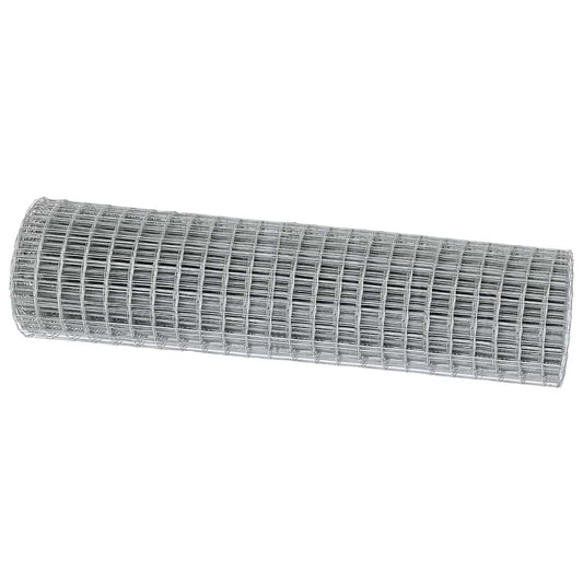 Euro Fence 1 x 25 m PVC-coated iron Galvanised steel Length 25 m Height 1 m 75 x 100 mm