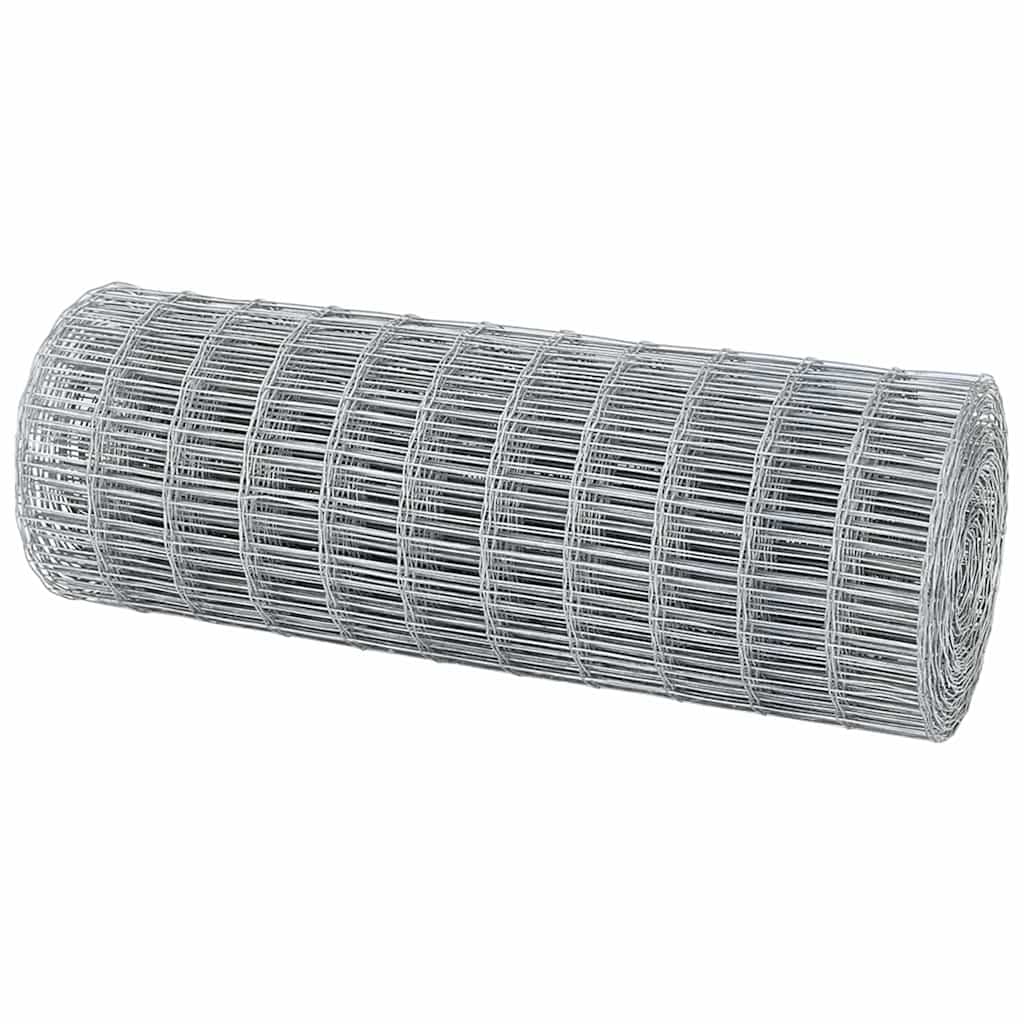 vidaXL Euro Fence 0.4 x 50 m PVC-coated iron 6