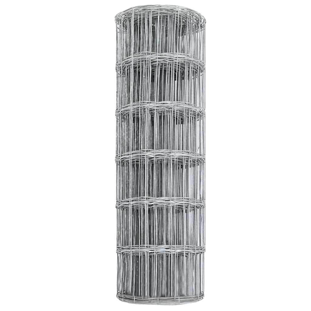 vidaXL Euro Fence 0.6 x 50 m PVC-coated iron 6